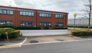 Superbeam installed outside vacant property